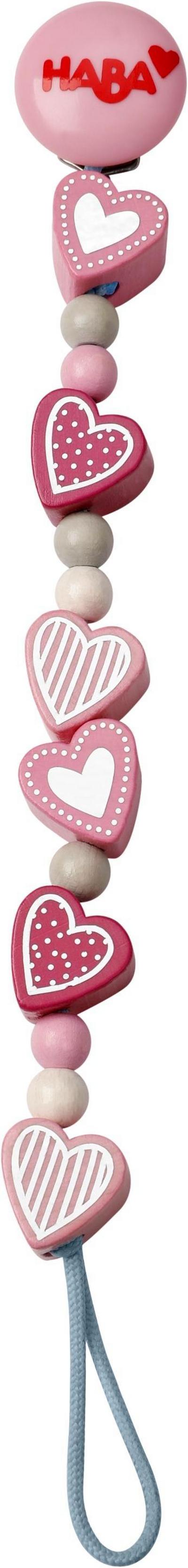 Schnullerkette Funkelherz