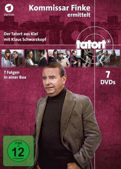 Tatort - Kommissar Finke ermittelt, 7 DVD, 7 DVD-Video