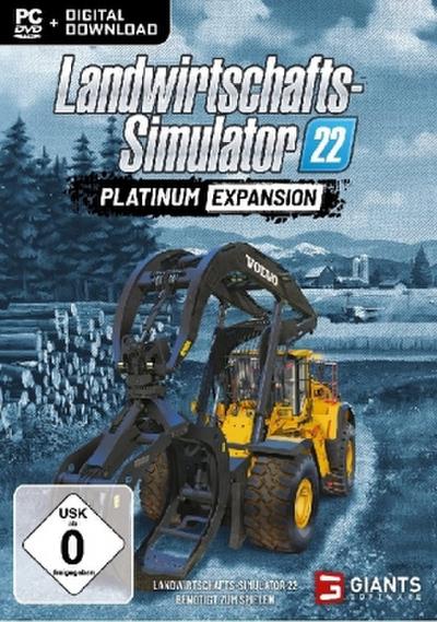 Landwirtschafts-Simulator 22: Platinum-Expansion, 1 DVD-ROM