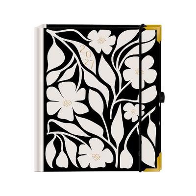 Terminplaner A5 Premium 2027 Blumen