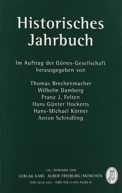 Historisches Jahrbuch. Jg.129