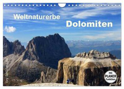Weltnaturerbe DOLOMITEN (Wandkalender 2026 DIN A4 quer), CALVENDO Monatskalender