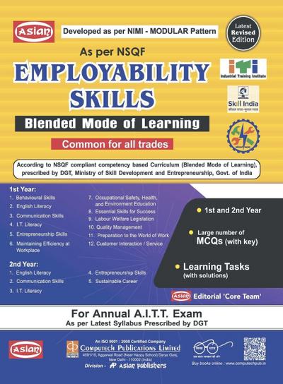 Employability Skills 1st & 2nd Yr. (Nsqf - Blended)