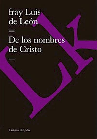 De los nombres de Cristo