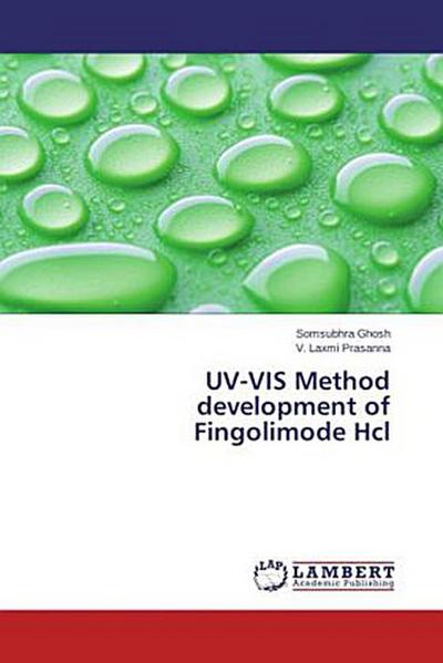 UV-VIS Method development of Fingolimode Hcl