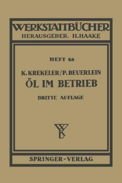 Öl im Betrieb