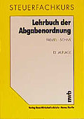 Steuerfachkurs, Lehrbuch der Abgabenordnung