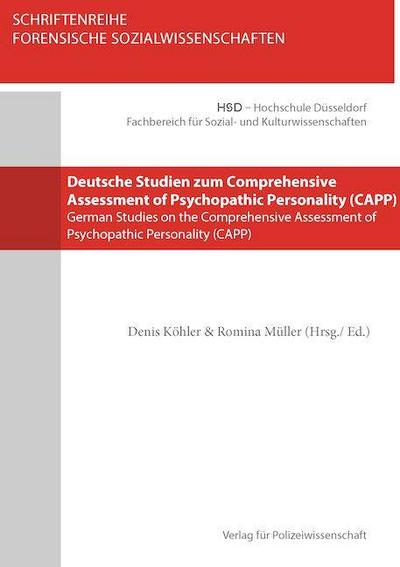 Deutsche Studien zum Comprehensive Assessment of Psychopathic Personality (CAPP)