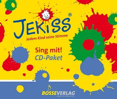 JEKISS - Jedem Kind seine Stimme / Sing mit! CD-Paket, 4 Audio-CD