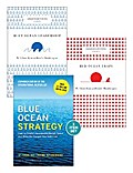 Blue Ocean Strategy with Harvard Business Review Classic Articles “Blue Ocean Leadership” and “Red Ocean Traps” (3 Books)