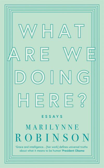 What are We Doing Here?