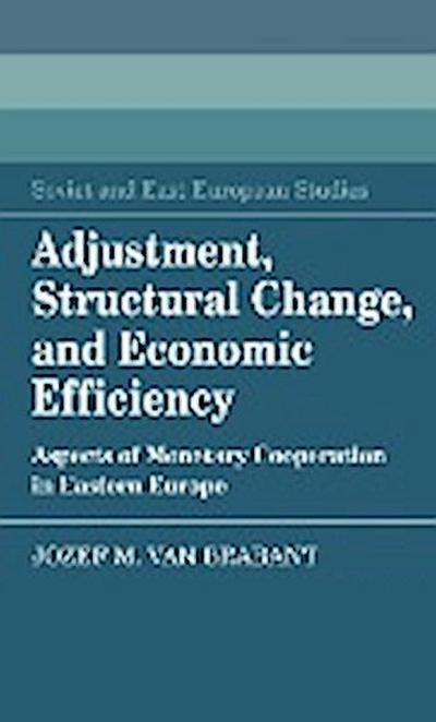Adjustment, Structural Change, and Economic Efficiency