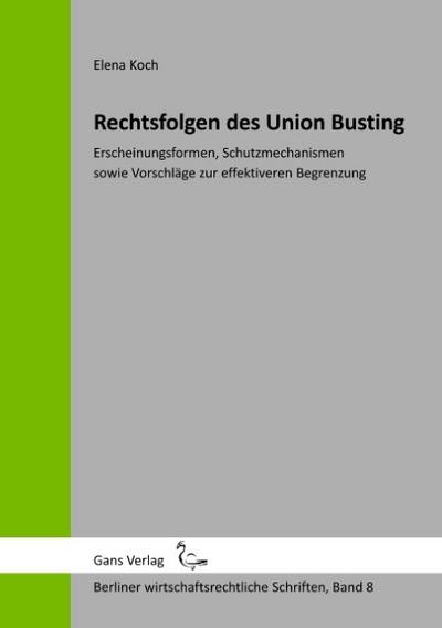 Rechtsfolgen des Union Busting