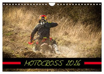 MOTOCROSS 2026 (Wandkalender 2026 DIN A4 quer), CALVENDO Monatskalender