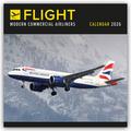 Flight - Modern Commercial Airliners - Passagierflugzeuge 2026 - Wand-Kalender