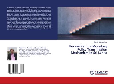 Unraveling the Monetary Policy Transmission Mechanism in Sri Lanka