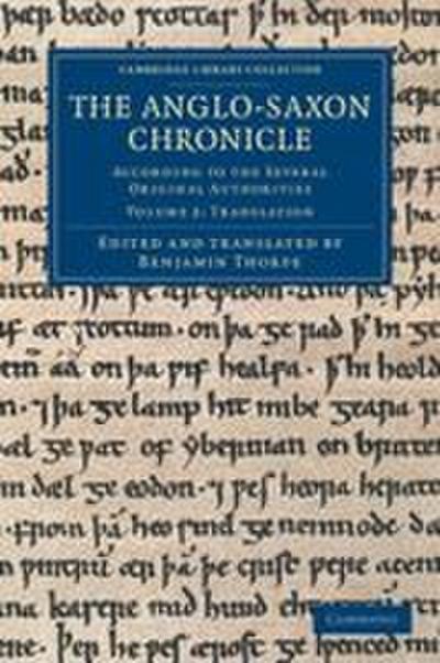 The Anglo-Saxon Chronicle - Volume 2