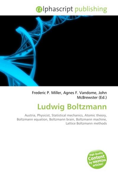 Ludwig Boltzmann - Frederic P. Miller