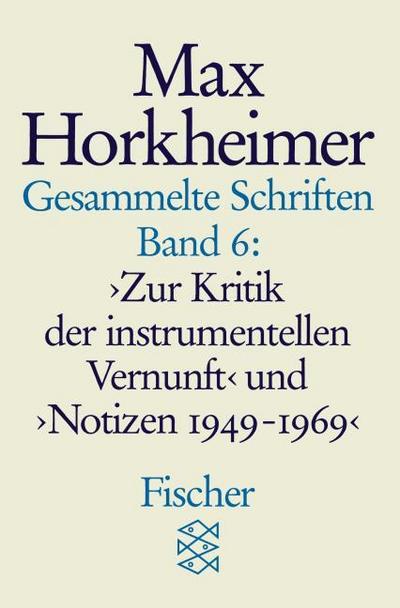 Gesammelte Schriften 6
