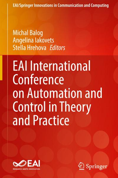 EAI International Conference on Automation and Control in Theory and Practice