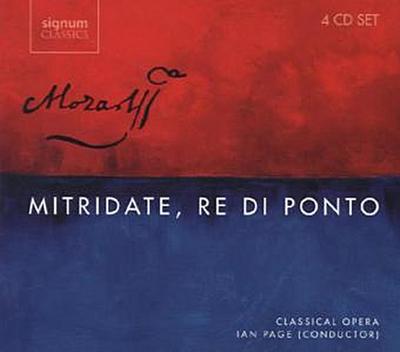 Mitridate, re di Ponto, 4 Audio-CDs
