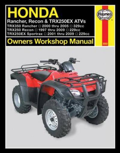 Honda Rancher, Recon & TRX250EX ATVs (97 - 09)