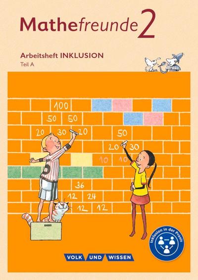 Mathefreunde 2. Schuljahr - Nord/Süd - Arbeitsheft A und B Inklusion