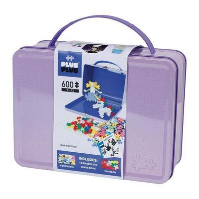 Plus-Plus 600 Kreativ Bausteine Pastell Metallbox