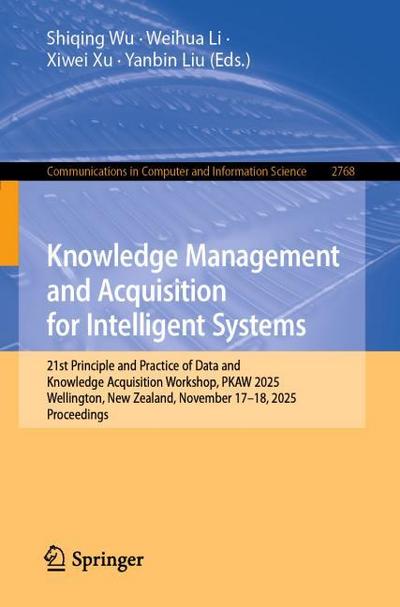 Knowledge Management and Acquisition for Intelligent Systems