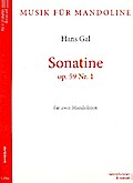 Sonatine op.59,1 für 2 Mandolinen