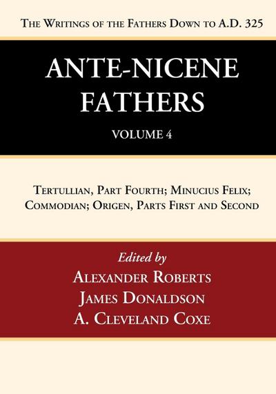 Ante-Nicene Fathers