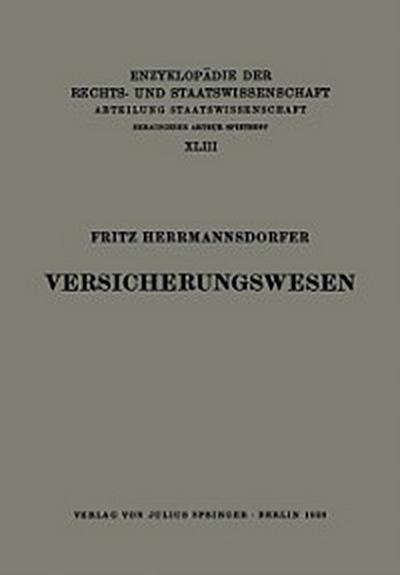 Versicherungswesen
