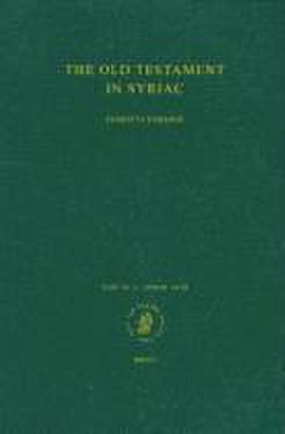 The Old Testament in Syriac According to the Peshi Ta Version, Part IV Fasc. 3. Apocalypse of Baruch; 4 Esdras
