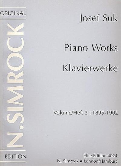 Klavierwerke Band 2 (1895-1902)für Klavier