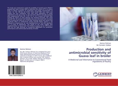 Production and antimicrobial sensitivity of Guava leaf in broiler