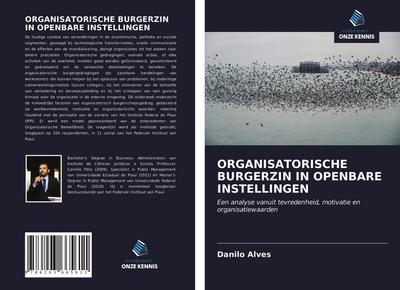 ORGANISATORISCHE BURGERZIN IN OPENBARE INSTELLINGEN