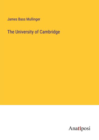 The University of Cambridge