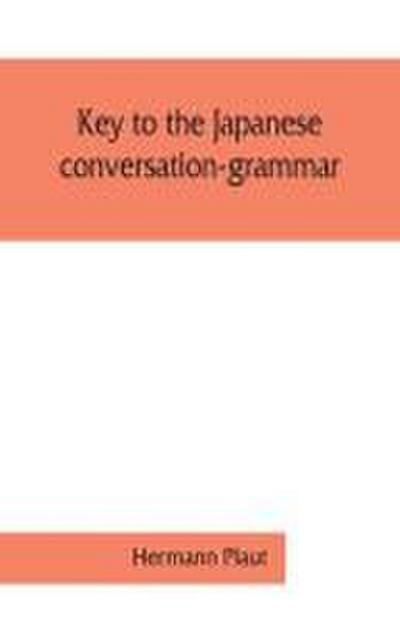 Key to the Japanese conversation-grammar