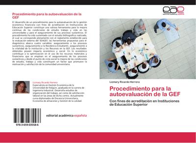 Procedimiento para la autoevaluación de la GEF