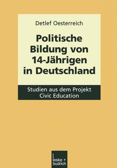 Politische Bildung von 14-Jährigen in Deutschland