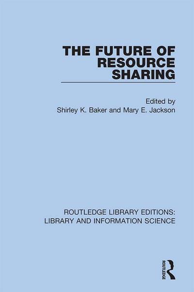 The Future of Resource Sharing