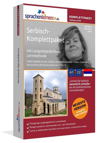 Sprachenlernen24 Serbisch-Komplettpaket/DVR