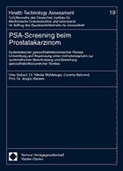 PSA-Screening beim Prostatakarzinom