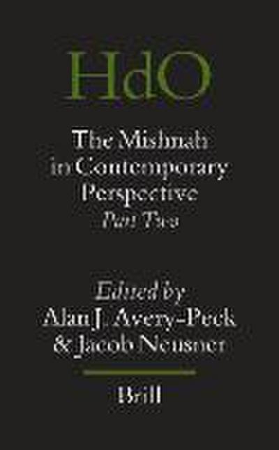 The Mishnah in Contemporary Perspective