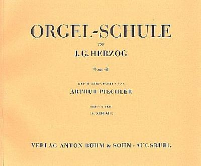 Orgelschule op.41 Band 1