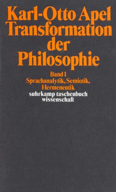Transformation der Philosophie. Bd.1