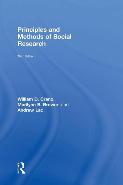 Principles and Methods of Social Research