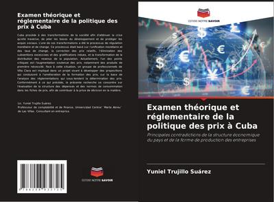 Examen théorique et réglementaire de la politique des prix à Cuba