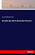 Annalen der ältern deutschen Literatur