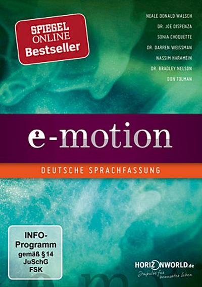 e-motion - Deutsche Fassung, 1 DVD